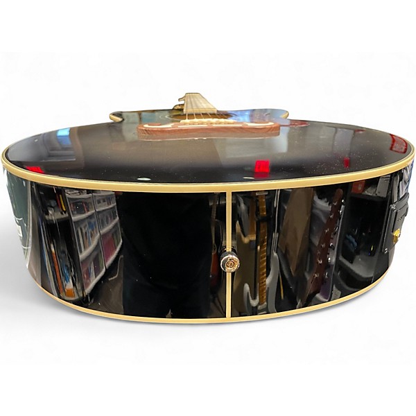 Used Epiphone J 200 EC STUDIO Ebony Burst  Acoustic Guitar