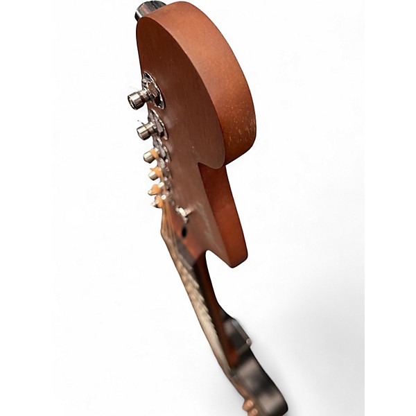 Used Fender Acoustasonic Jazzmaster Black Acoustic Electric Guitar