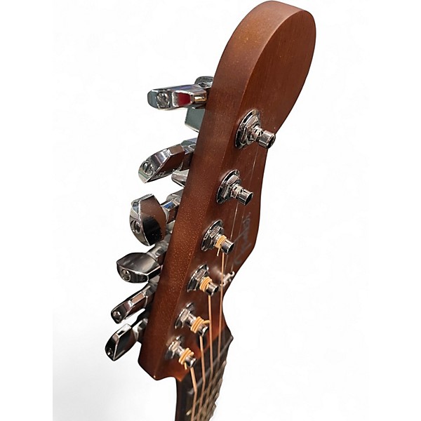 Used Fender Acoustasonic Jazzmaster Black Acoustic Electric Guitar