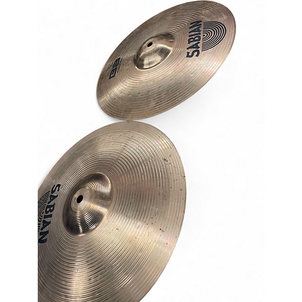 Used SABIAN 13in B8 Hi Hat Pair Cymbal