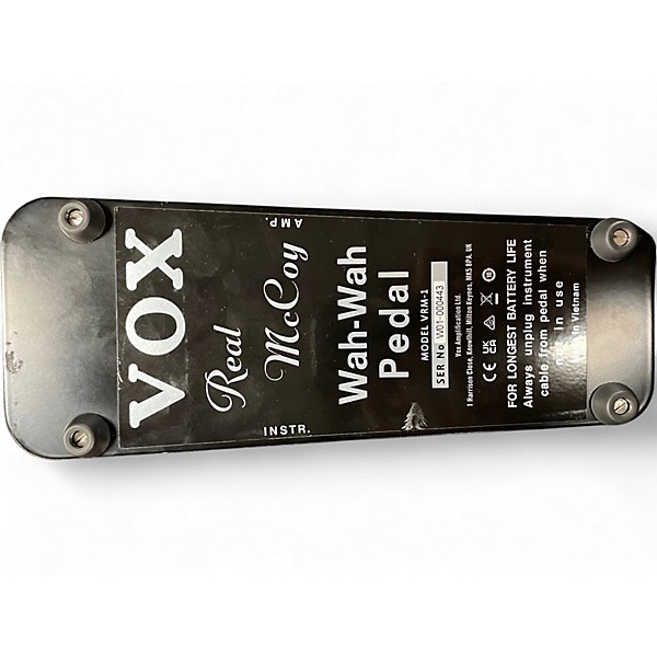 Used VOX V848 Clyde McCoy Wah Effect Pedal