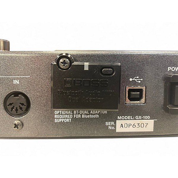 Used 2024 BOSS GX-100 W/ BLUETOOTH ADAPTER Effect Processor