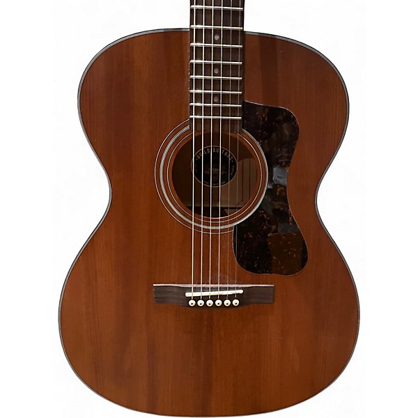 Used Guild OM320 Mahogany Acoustic Guitar