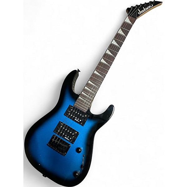 Used 2019 Jackson JS1X Minion Blue Burst Solid Body Electric Guitar