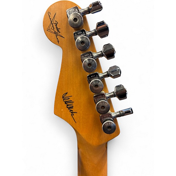 Used Fender Custom Shop Jeff Beck Stratocaster Olympic White Solid Body Electric Guitar