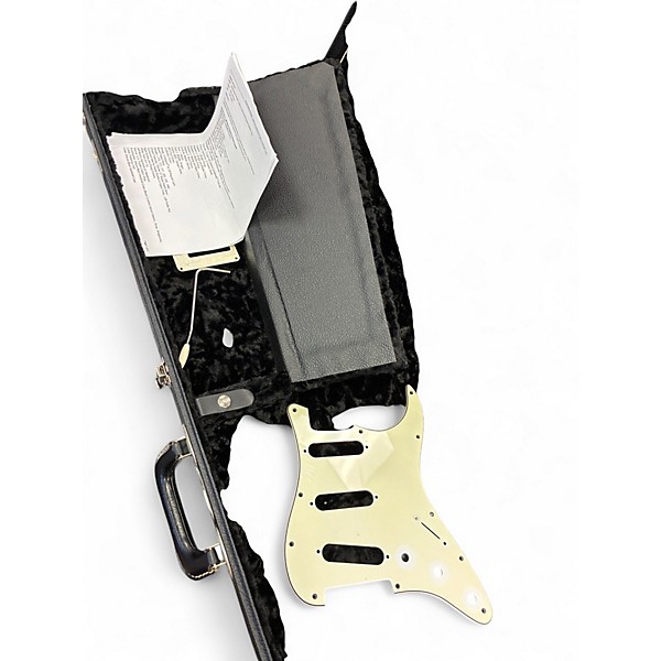 Used Fender Custom Shop Jeff Beck Stratocaster Olympic White Solid Body Electric Guitar