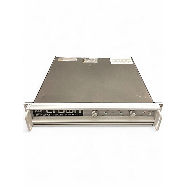 Used 2008 Crown macro tech 3600vz Guitar Power Amp