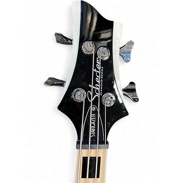 Used Schecter Guitar Research Stargazer black Electric Bass Guitar