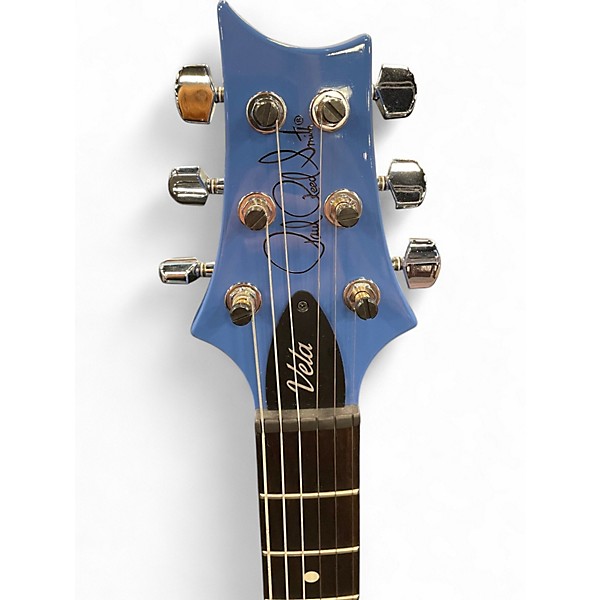 Used PRS S2 Vela Blue Solid Body Electric Guitar