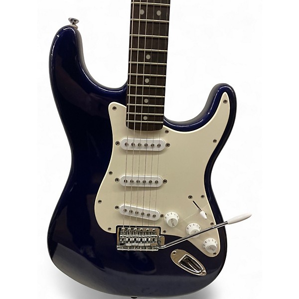 Used Squier Affinity Stratocaster Blue Solid Body Electric Guitar