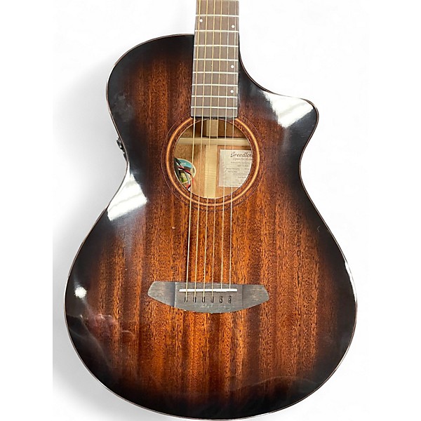 Used Breedlove Organic Wildwood Pro Mahogany Acoustic Electric Guitar