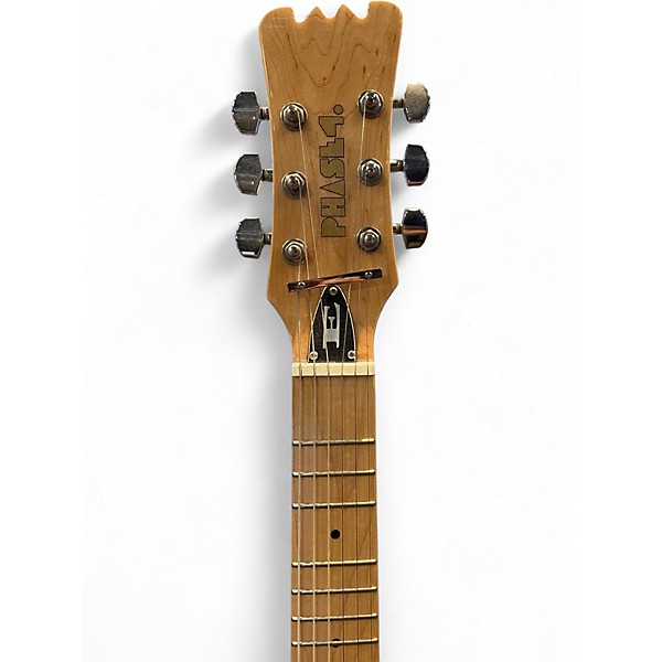 Used Eastwood Phase IV Microtonal Alpine White Solid Body Electric Guitar