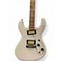 Used Eastwood Phase IV Microtonal Alpine White Solid Body Electric Guitar