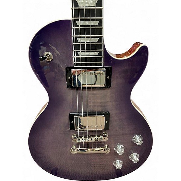 Used Epiphone Les Paul Modern Purple Burst Solid Body Electric Guitar