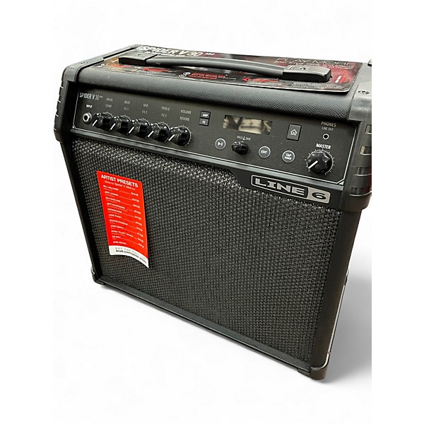 Used Line 6 Spider V 30 MKII 1x8 Guitar Combo Amp