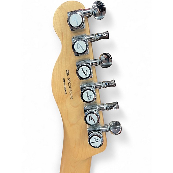 Used Fender DLX NASHVILLE TELE Blue Solid Body Electric Guitar