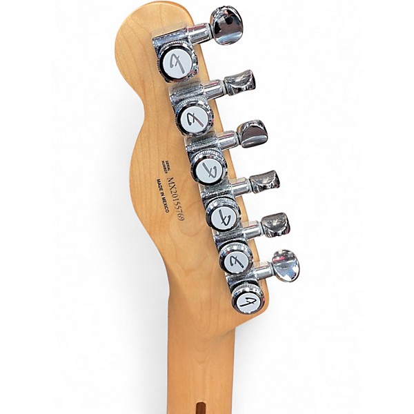 Used Fender DLX NASHVILLE TELE Blue Solid Body Electric Guitar