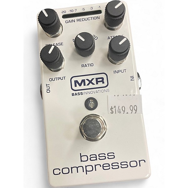 Used MXR M87 Bass Compressor Bass Effect Pedal
