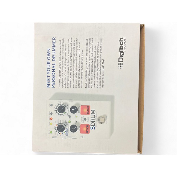 Used DigiTech SDRUM Auto-Drummer Pedal