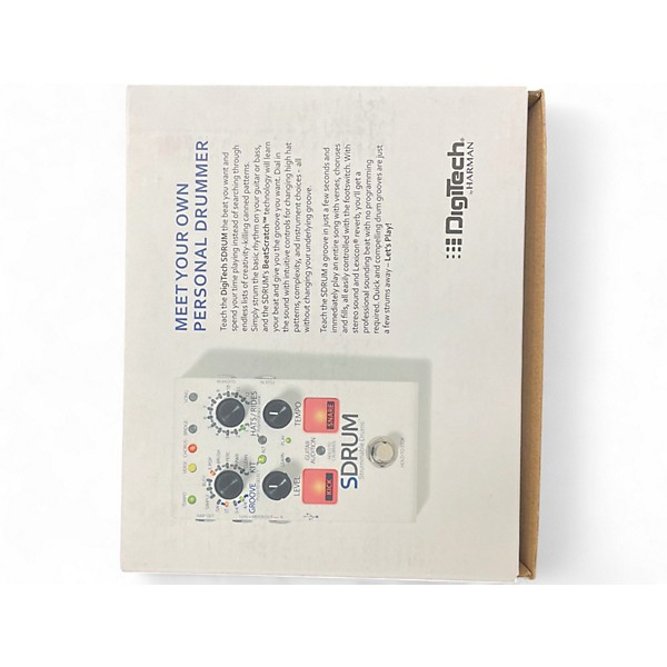 Used DigiTech SDRUM Auto-Drummer Pedal