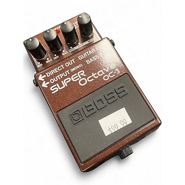 Used BOSS OC3 Super Octave Effect Pedal