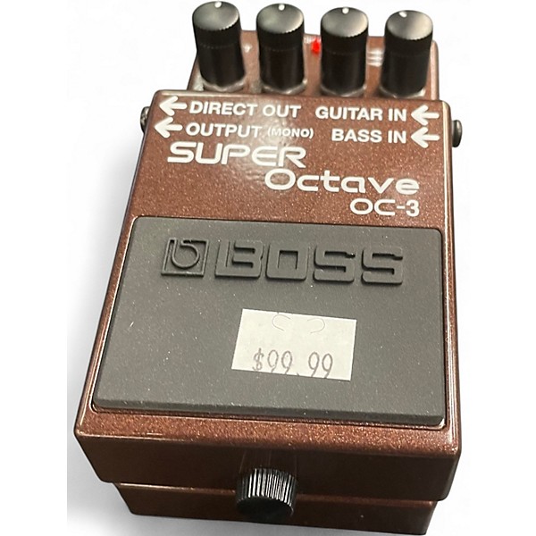 Used BOSS OC3 Super Octave Effect Pedal