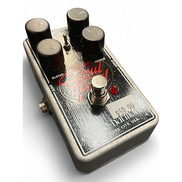 Used Electro-Harmonix Bass Soul Food Overdrive Bass Effect Pedal