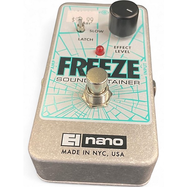 Used Electro-Harmonix Freeze Sound Retainer Compression Effect Pedal