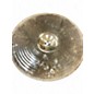 Used Zildjian 14in A Custom Mastersound Hi Hat Pair Cymbal