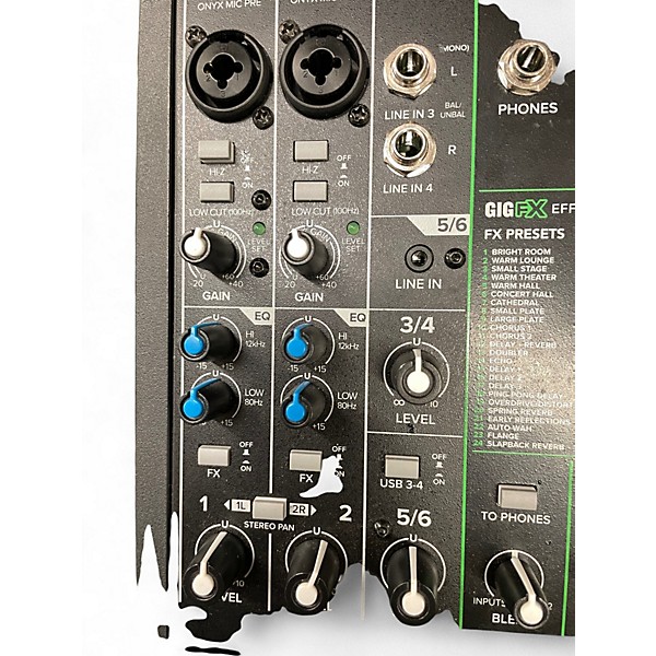 Used Mackie PROFX6 Powered Mixer