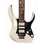 Used Ibanez JEMJR Alpine White Solid Body Electric Guitar