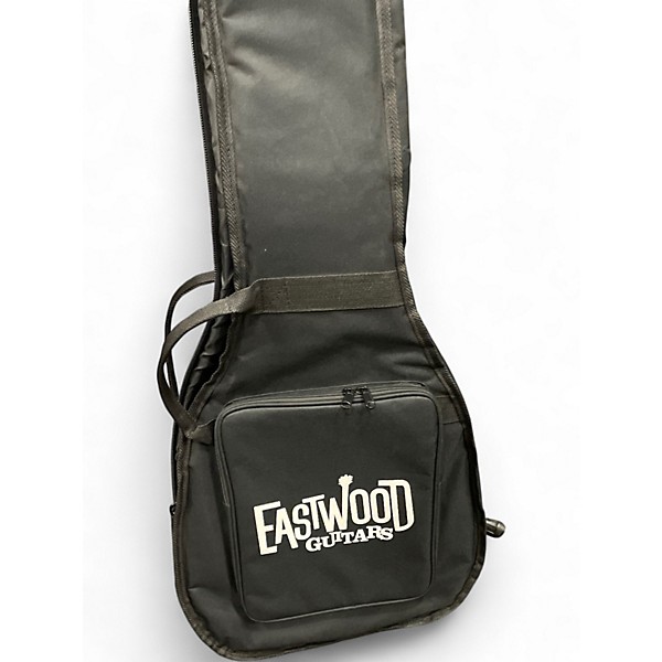 Used Eastwood Breadwinner White Solid Body Electric Guitar