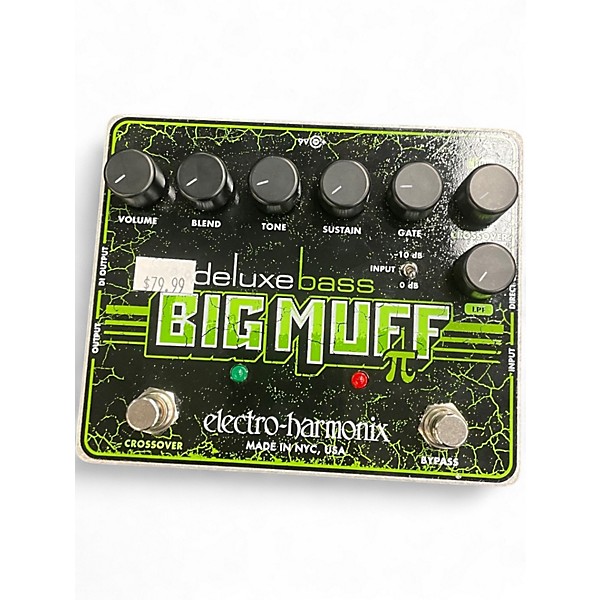 Used Electro-Harmonix Deluxe Bass Big Muff Distortion Bass Effect Pedal