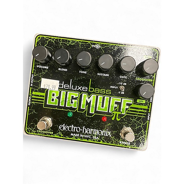 Used Electro-Harmonix Deluxe Bass Big Muff Distortion Bass Effect Pedal