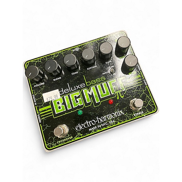 Used Electro-Harmonix Deluxe Bass Big Muff Distortion Bass Effect Pedal