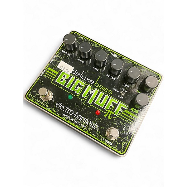Used Electro-Harmonix Deluxe Bass Big Muff Distortion Bass Effect Pedal