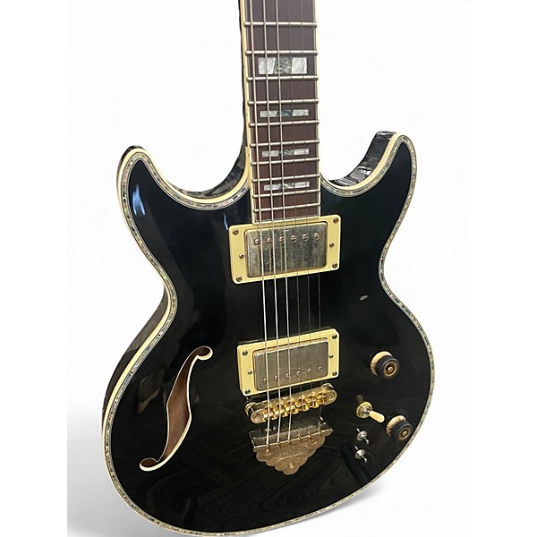 Used Ibanez AR520 Black Hollow Body Electric Guitar