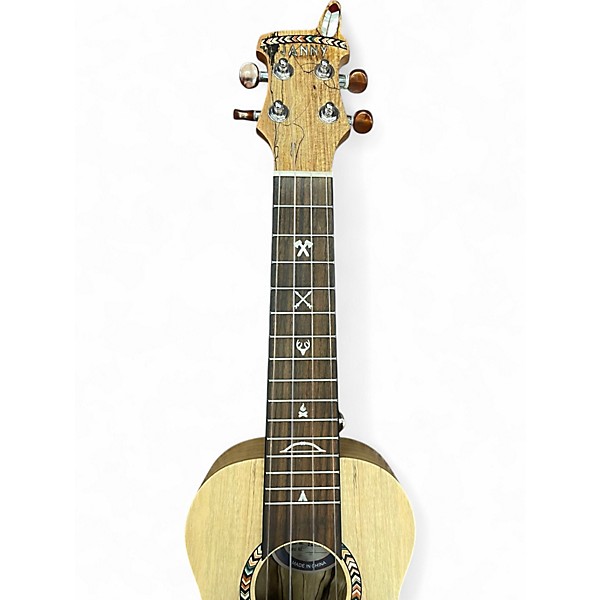 Used Janny js102 Spalted Maple Ukulele