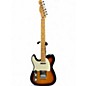 Used Fender Standard Telecaster Left Handed Brown Sunburst Electric Guitar thumbnail