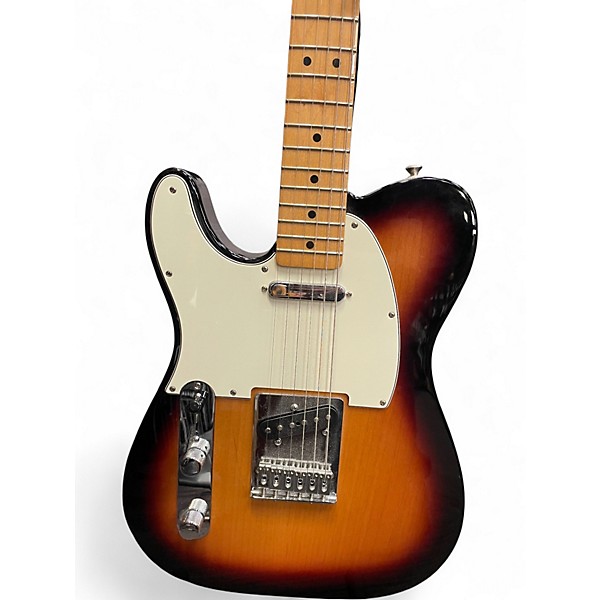 Used Fender Standard Telecaster Left Handed Brown Sunburst Electric Guitar