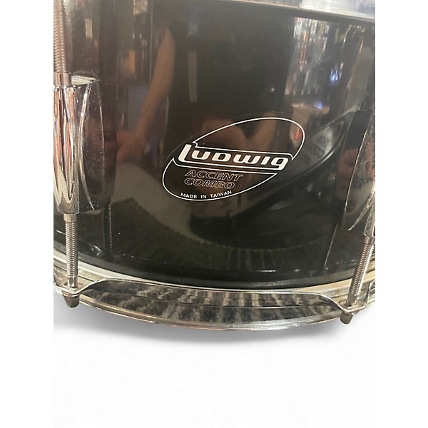 Used Ludwig 14X6.5 Accent CS Snare Black Drum