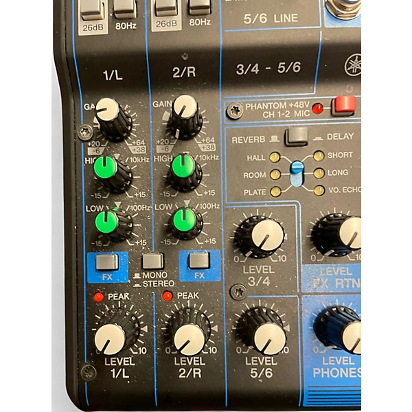 Used Yamaha MG06X Unpowered Mixer