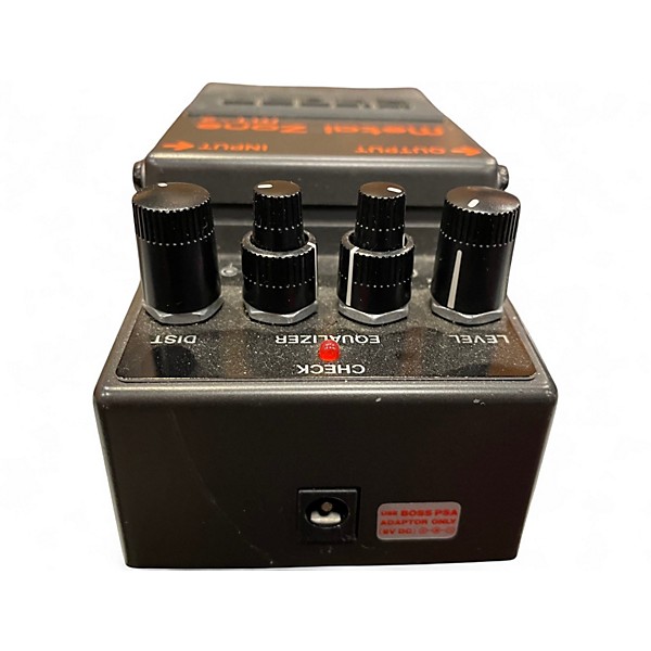 Used BOSS MT2 Metal Zone Distortion Effect Pedal