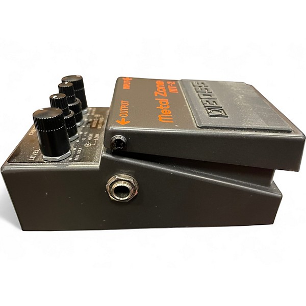 Used BOSS MT2 Metal Zone Distortion Effect Pedal
