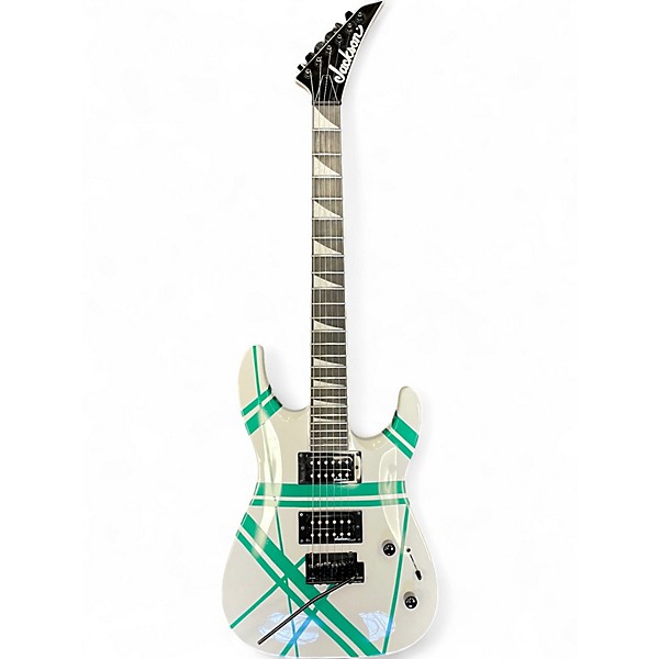 Used Jackson JS22 Dinky White Solid Body Electric Guitar