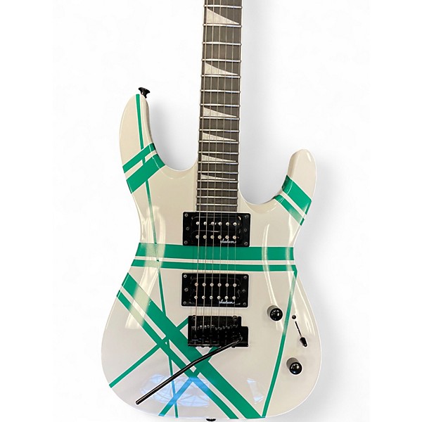 Used Jackson JS22 Dinky White Solid Body Electric Guitar