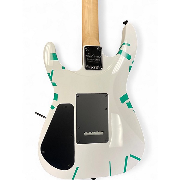 Used Jackson JS22 Dinky White Solid Body Electric Guitar