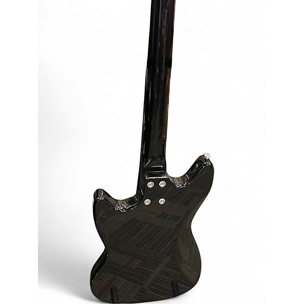 Used Eastwood Warren Ellis Tenor 2P Black Solid Body Electric Guitar