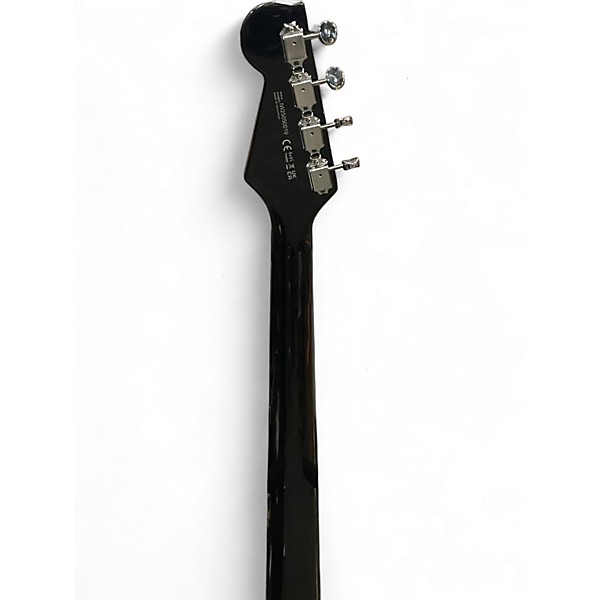 Used Eastwood Warren Ellis Tenor 2P Black Solid Body Electric Guitar