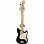 Used Squier Bronco Black Electric Bass Guitar thumbnail